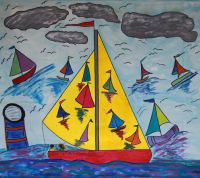 Voiliers ! (Inspiré Voiles à la dérive). Voiliers ! (Inspiré Voiles à la dérive).