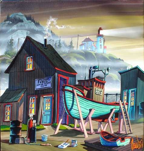 EN REPARATION A GRAND MANAN