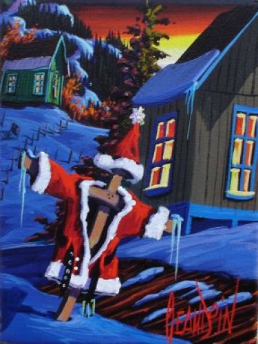 XMAS SCARED CROW
