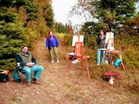 Painting in Charlevoix