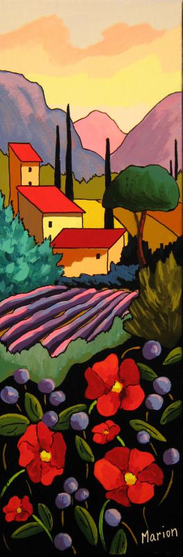 Provence Beauties 8x24