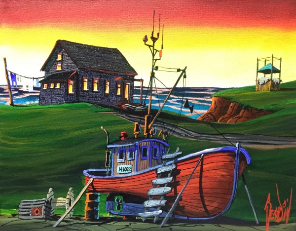 SUR LES FALAISES DE BELLE ANSE