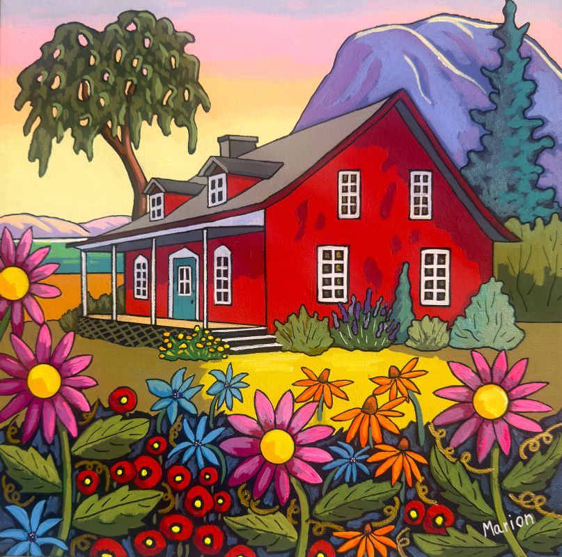 Summer morning 12x12 Available at Koyman Gallery, Ottawa