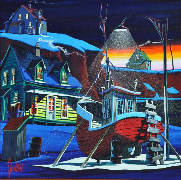 NEIGE DE FEVRIER SUR LES ILES