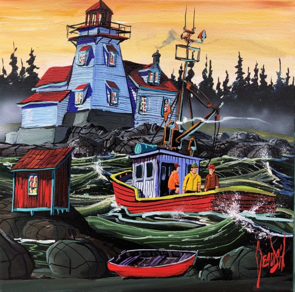 ROSS ISLAND LIGHTHOUSE