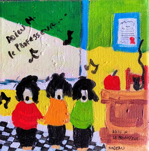 Adieu M. Le professeur...