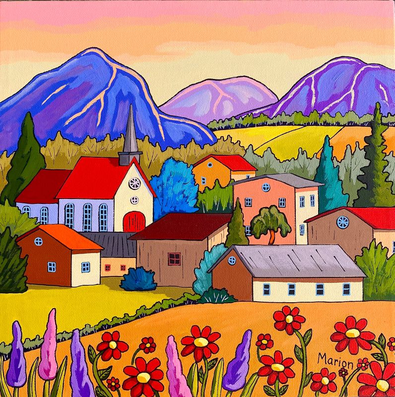 Charming village 12 x 12