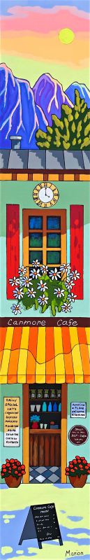 Canmore Cafe 6x36