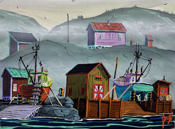 FLEUR DE LYS NEWFOUNDLAND