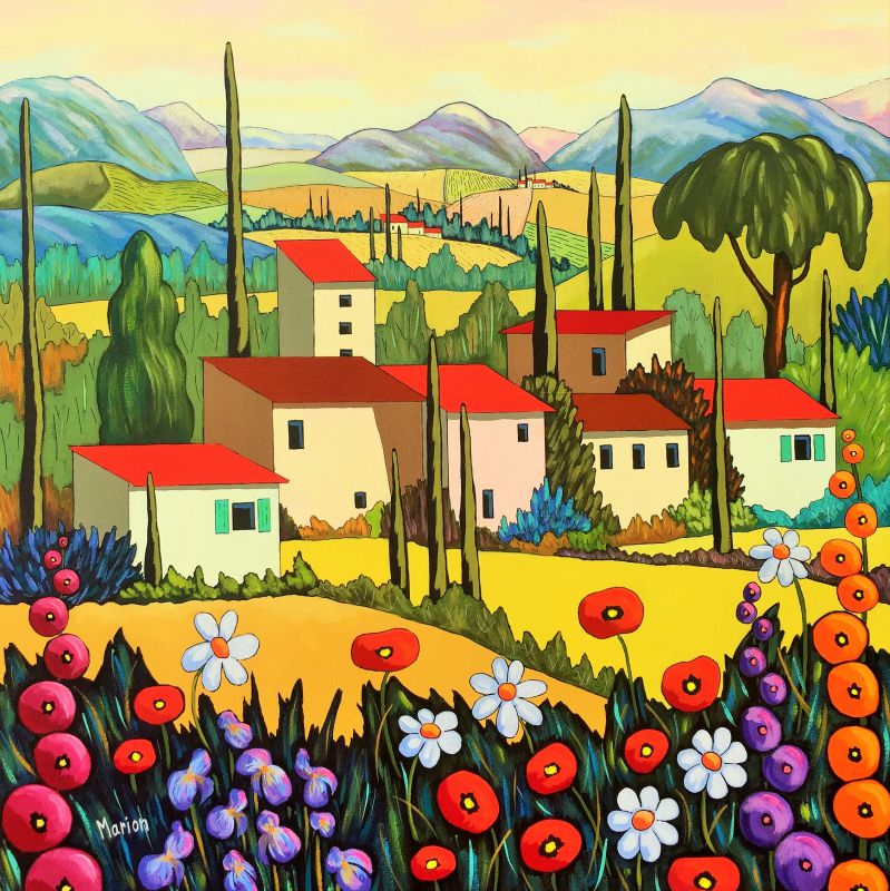 Bunch of colors 30x30