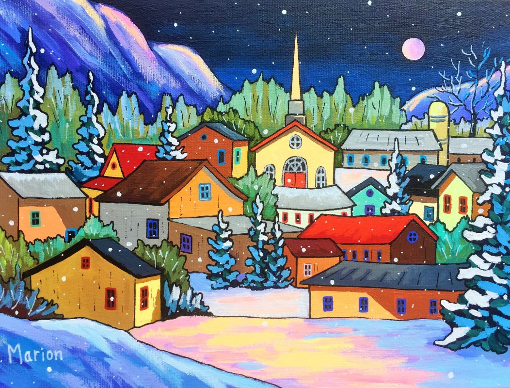 Midnight silence 9x12