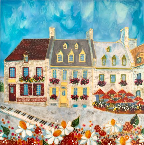 PLEIN SOLEIL À LA PLACE ROYALE                                             VENDU / SOLD