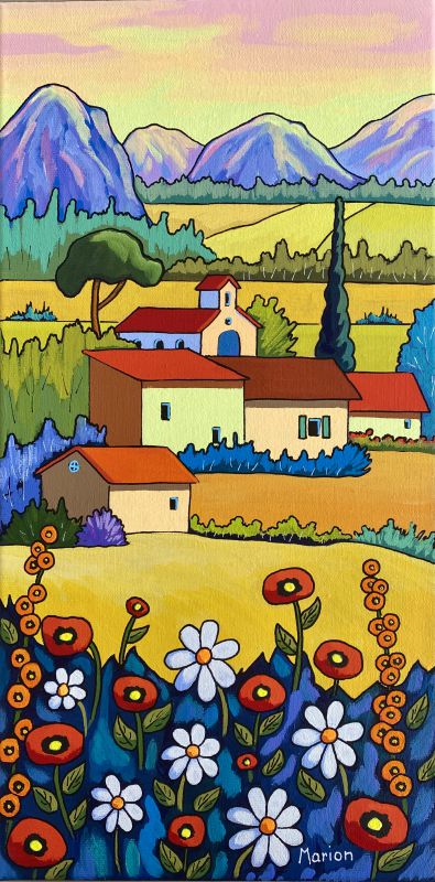 The little monastery 8x16