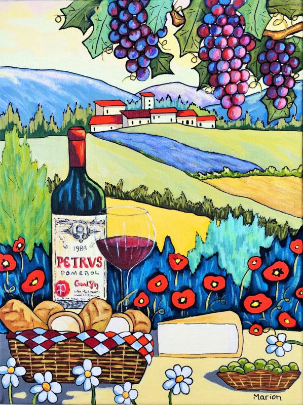 In Vino veritas 12x16