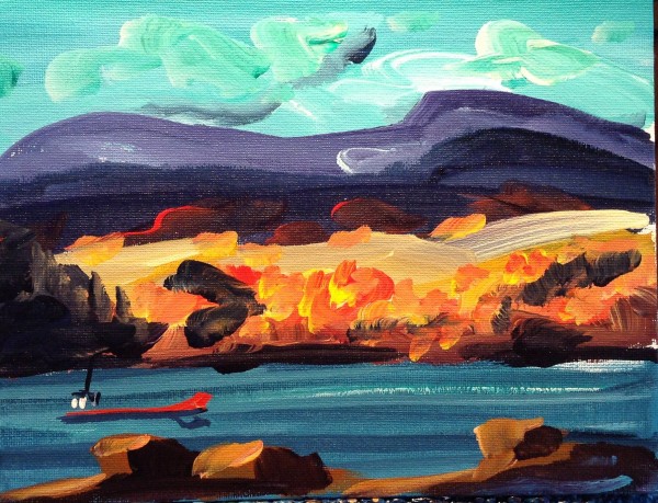 Thumb box painting automne aux boulements