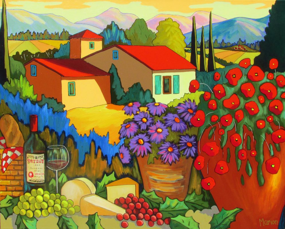 Vineyard Delights 24x30