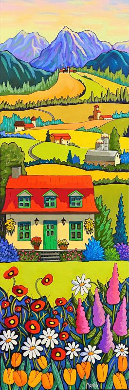 Le chemin des petites terres 12x36