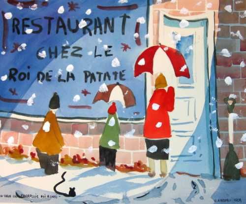 J'en veux un parapluie moi aussi