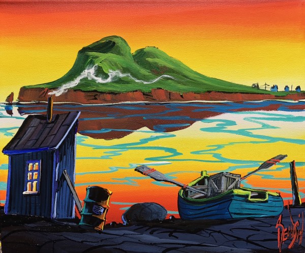 DEVANT L'ILE D'ENTRE