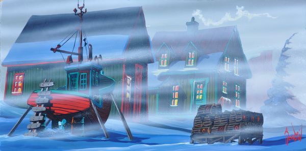 TEMPETE DE FEVRIER SUR LES ILES