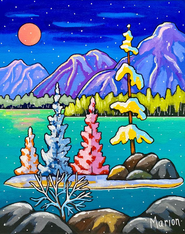 The little island 8x10