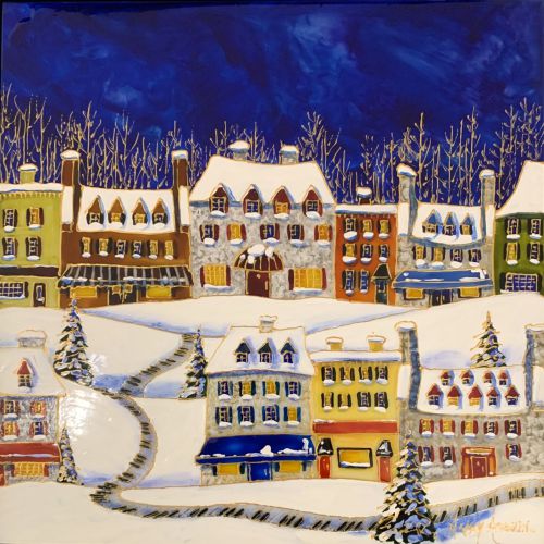 VISITER QUÉBEC EN SOIRÉE 10 PO X 10 PO