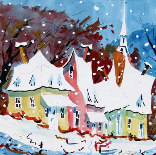 Village d'hiver