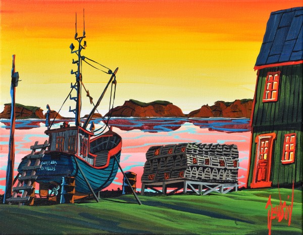 DEVANT L'ILE BOUDREAU