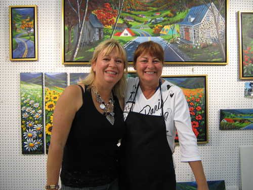    Louise Marion & Marlene Vachon