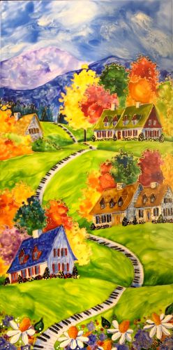 UN AUTOMNE ENSOLEILL                                      VENDU / SOLD
