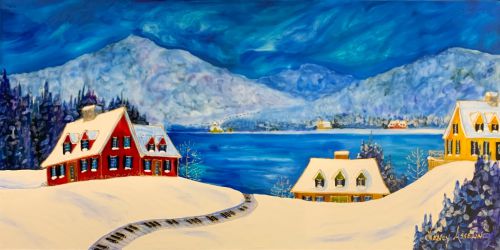 UNE SOIRÉE QUI COMMENCE BIEN                                           VENDU/ SOLD