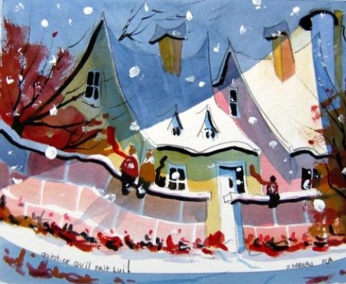 Qu'est-ce qu'il fait lui ?