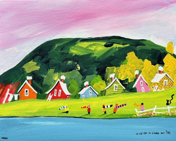 La vie est si simple aux �les  -  VENDU