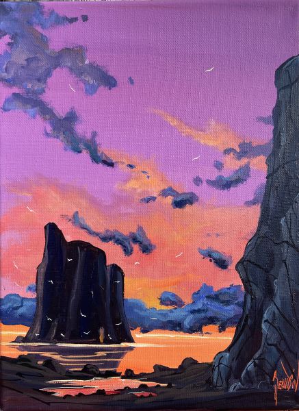 SERENITE AU CREPUSCULE