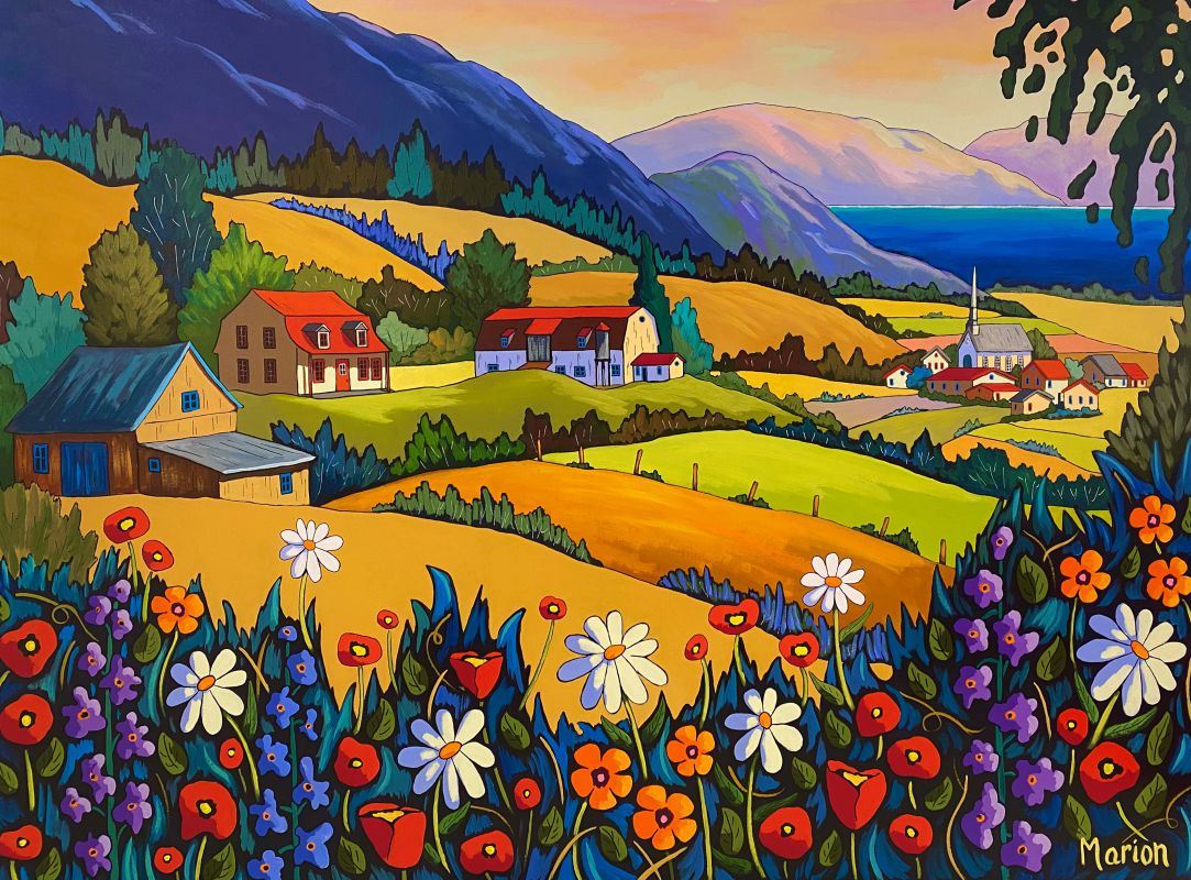 Waltz fields 36x48