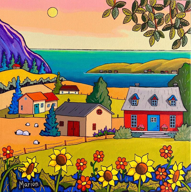 Sunflowers time 12 x 12-