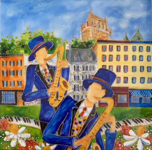 LE PETIT CHAMPLAIN EN MUSIQUE                                           10 PO X 10 PO