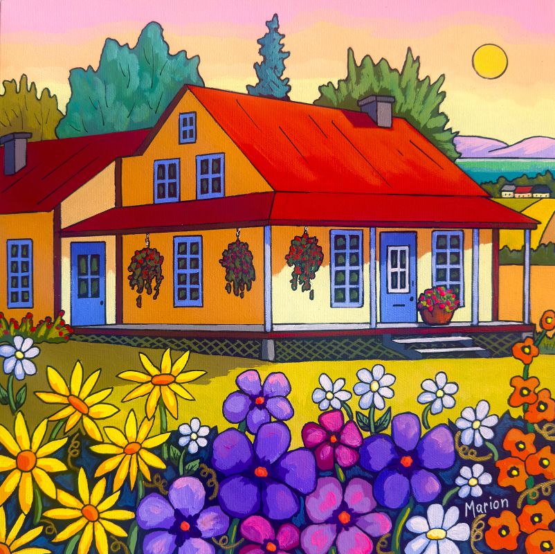 Midday sun 12x12 Available at Koyman Gallery, Ottawa