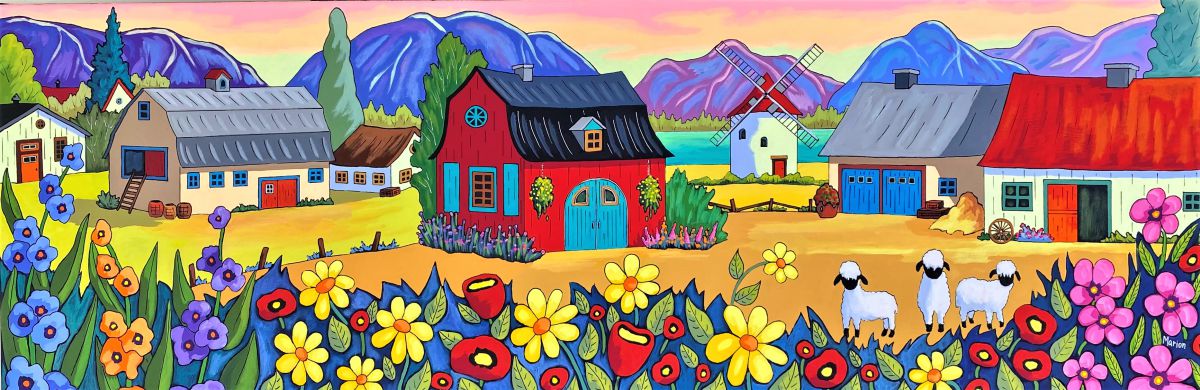 The little family 16 x 48