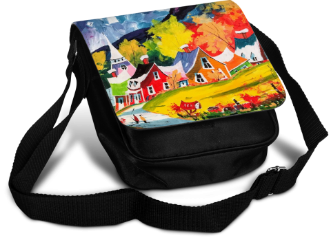 Sac bandoulière # 3 (Jour tranquille)