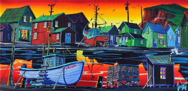 CREPUSCULE SUR LA GRAVE