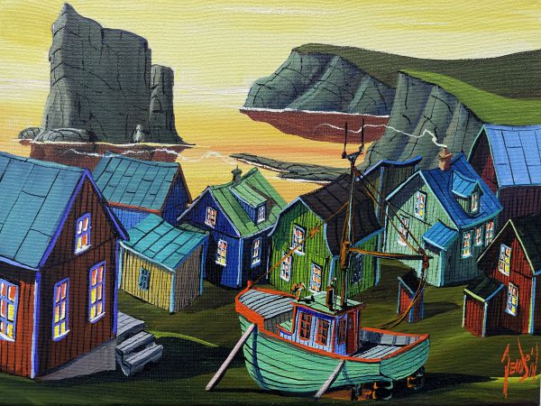 PETIT MATIN SUR L'ANSE DU NORD