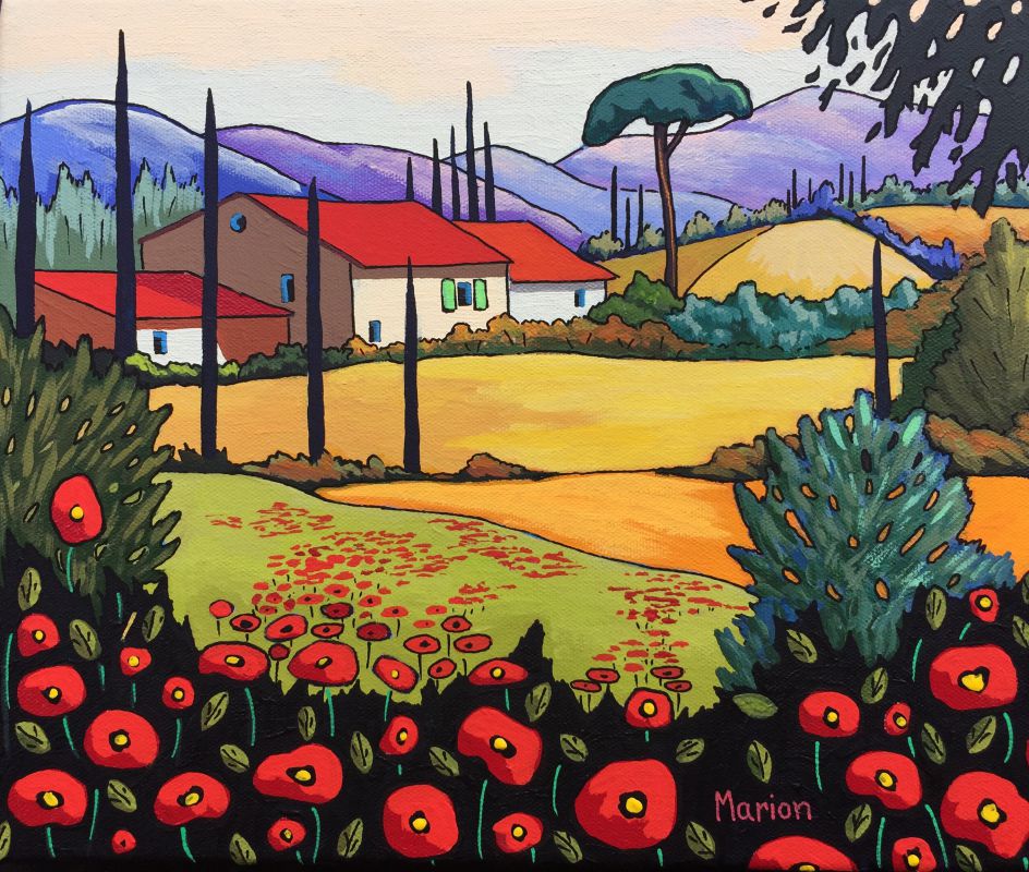 Au petit matin 10x12