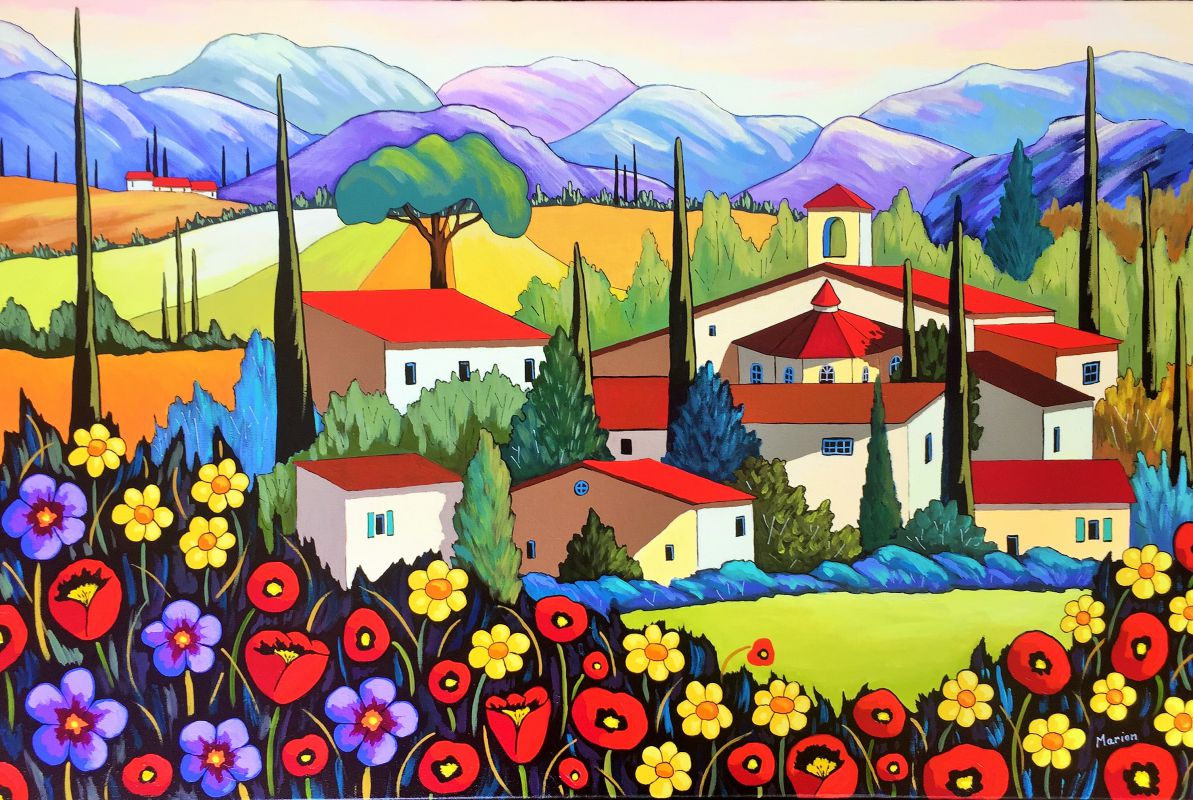 Summer colors 24x36
