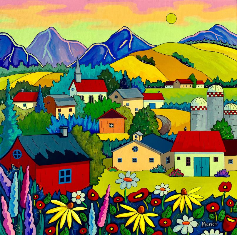 Couleurs de la nature 20x20