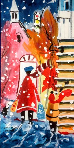 Retour de l'épicerie