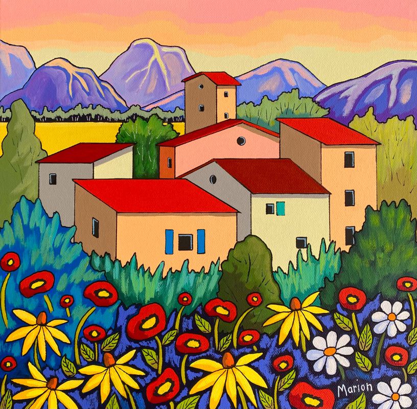 Provencal Ambiance 12 x 12