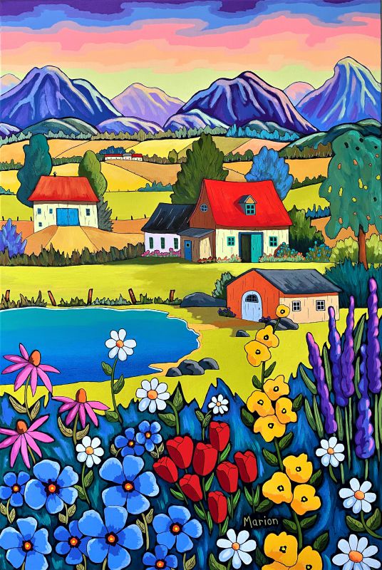 Rural beauties 24x36
