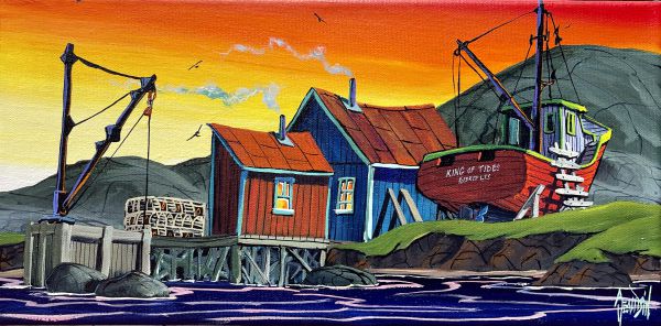 LE SILENCE DU PORT ENDORMI