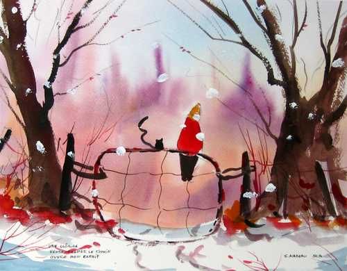 Une clture sense fermer le chemin ouvre mon esprit